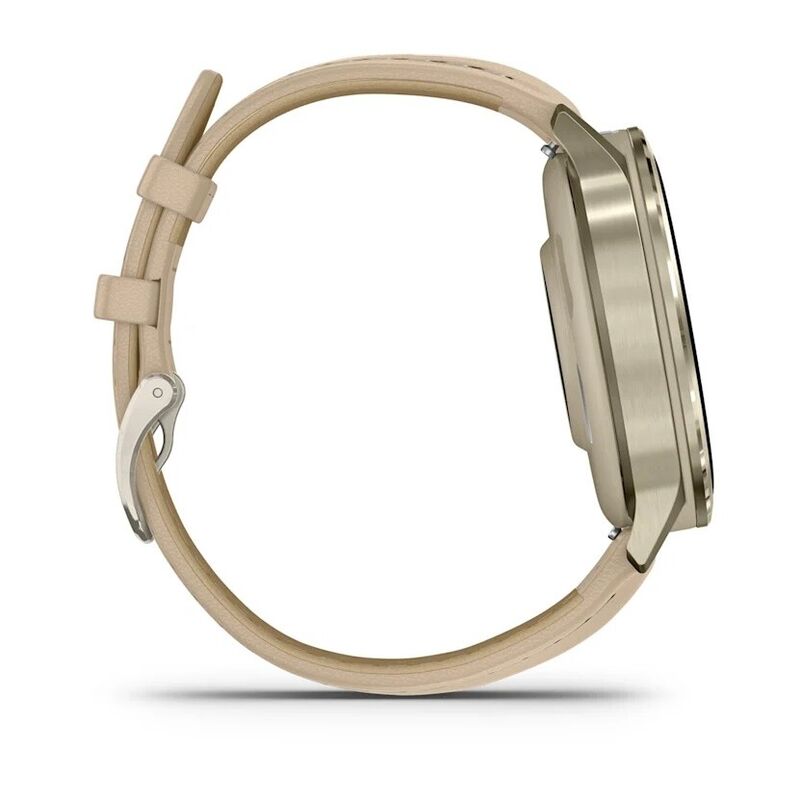 умные часы watch garmin venu 4 41 mm lunar gold leather 010-03013-00 умные часы watch garmin venu 4 41 mm lunar gold leather 010-03013-00