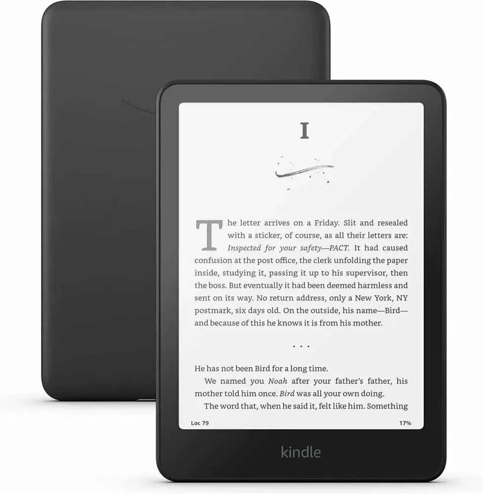 Электронная книга Amazon Kindle Paperwhite 12, 7",16Gb, 2024, Wi-Fi, Black Электронная книга Amazon Kindle Paperwhite 12, 7",16Gb, 2024, Wi-Fi, Black