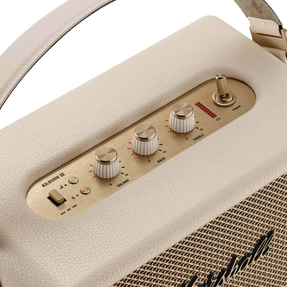 портативная акустика marshall kilburn iii cream портативная акустика marshall kilburn iii cream