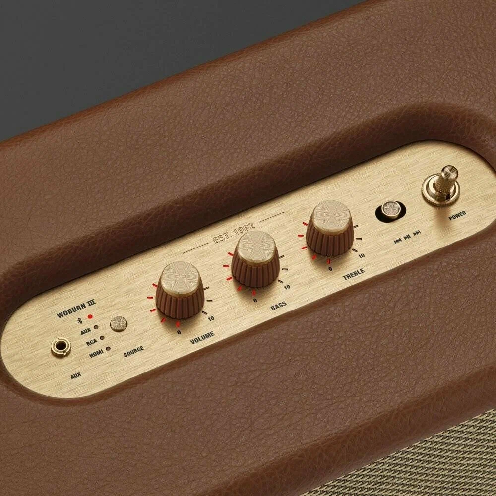портативная акустика marshall woburn iii brown портативная акустика marshall woburn iii brown