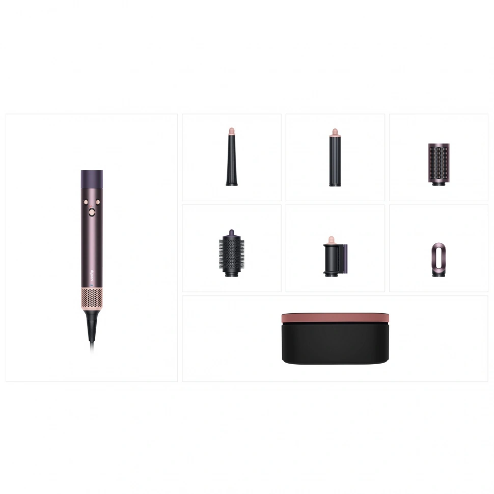 стайлер dyson hs08 airwrap id long barrel jasper plum стайлер dyson hs08 airwrap id long barrel jasper plum