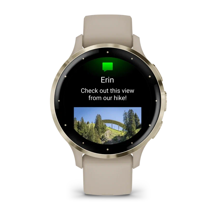 умные часы watch garmin venu 3s french gray leather band 010-02785-55 умные часы watch garmin venu 3s french gray leather band 010-02785-55