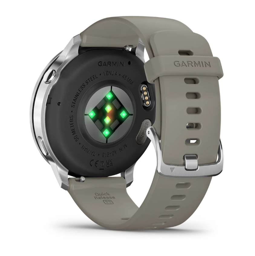 умные часы watch garmin venu 4 45 mm silver with silver gray silicone 010-03014-01 умные часы watch garmin venu 4 45 mm silver with silver gray silicone 010-03014-01