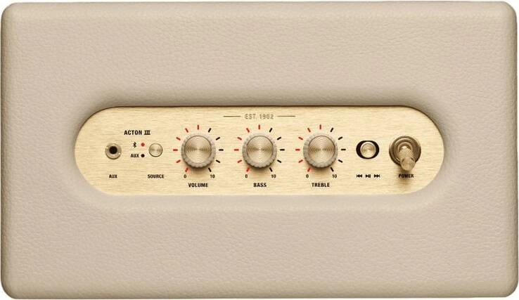 портативная акустика marshall acton 3 cream портативная акустика marshall acton 3 cream