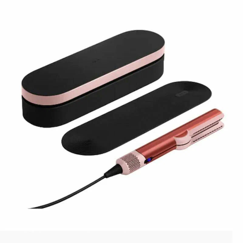 dyson ht01 airstrait straightener strawberry bronze/blush pink presentation case dyson ht01 airstrait straightener strawberry bronze/blush pink presentation case