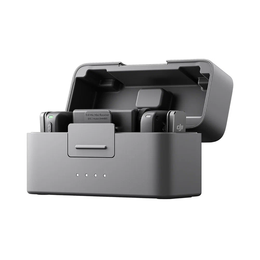 беспроводной микрофон dji mic mini (2 tx + rx + charging case) беспроводной микрофон dji mic mini (2 tx + rx + charging case)