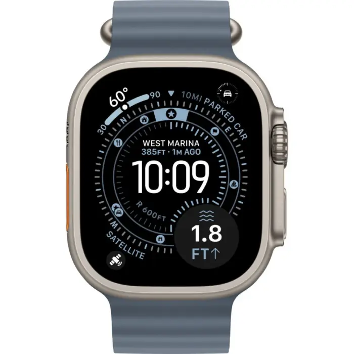 умные часы apple watch ultra 3 49 natural titanium case with anchor blue ocean band умные часы apple watch ultra 3 49 natural titanium case with anchor blue ocean band
