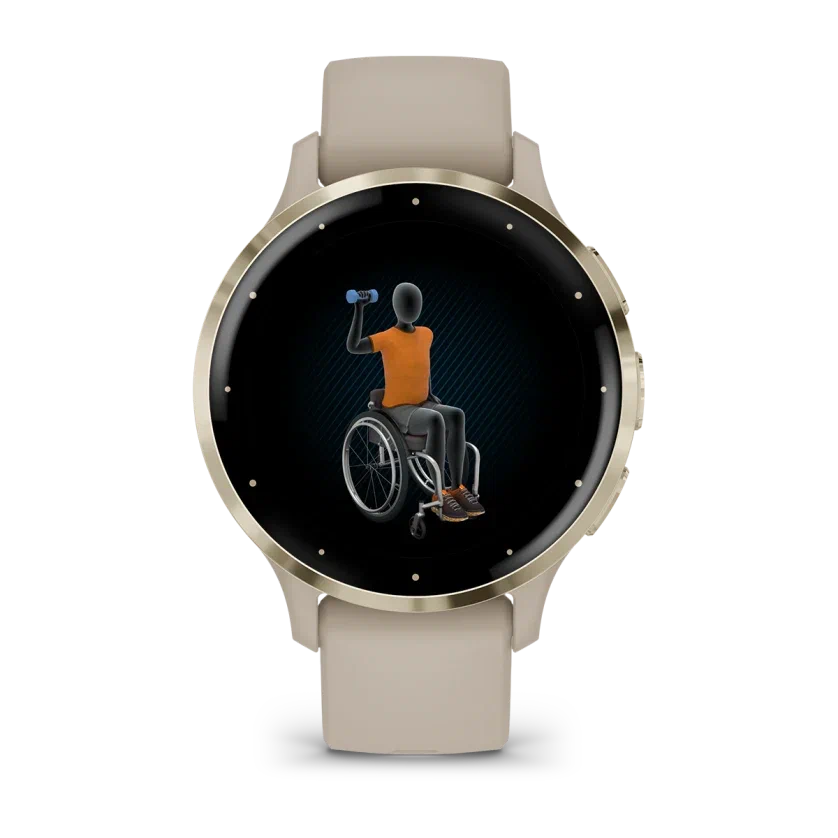 умные часы watch garmin venu 3s french gray leather band 010-02785-55 умные часы watch garmin venu 3s french gray leather band 010-02785-55