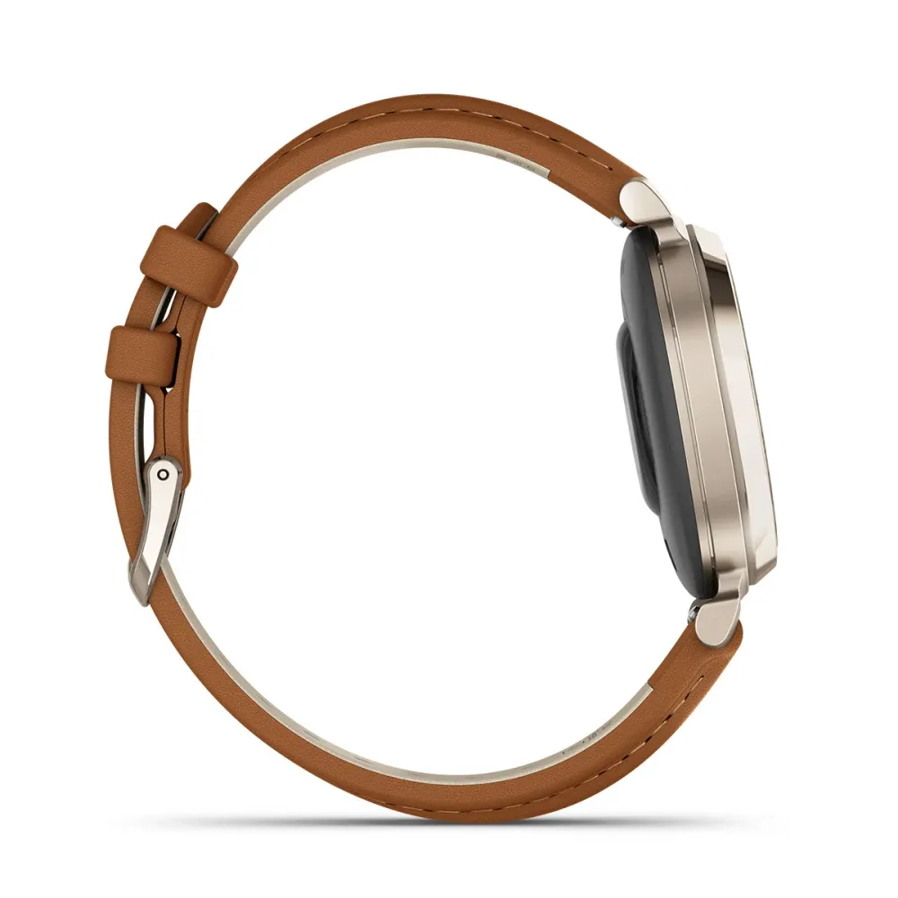 умные часы garmin lily 2 classic cream gold tan leather band 010-02839-02 умные часы garmin lily 2 classic cream gold tan leather band 010-02839-02