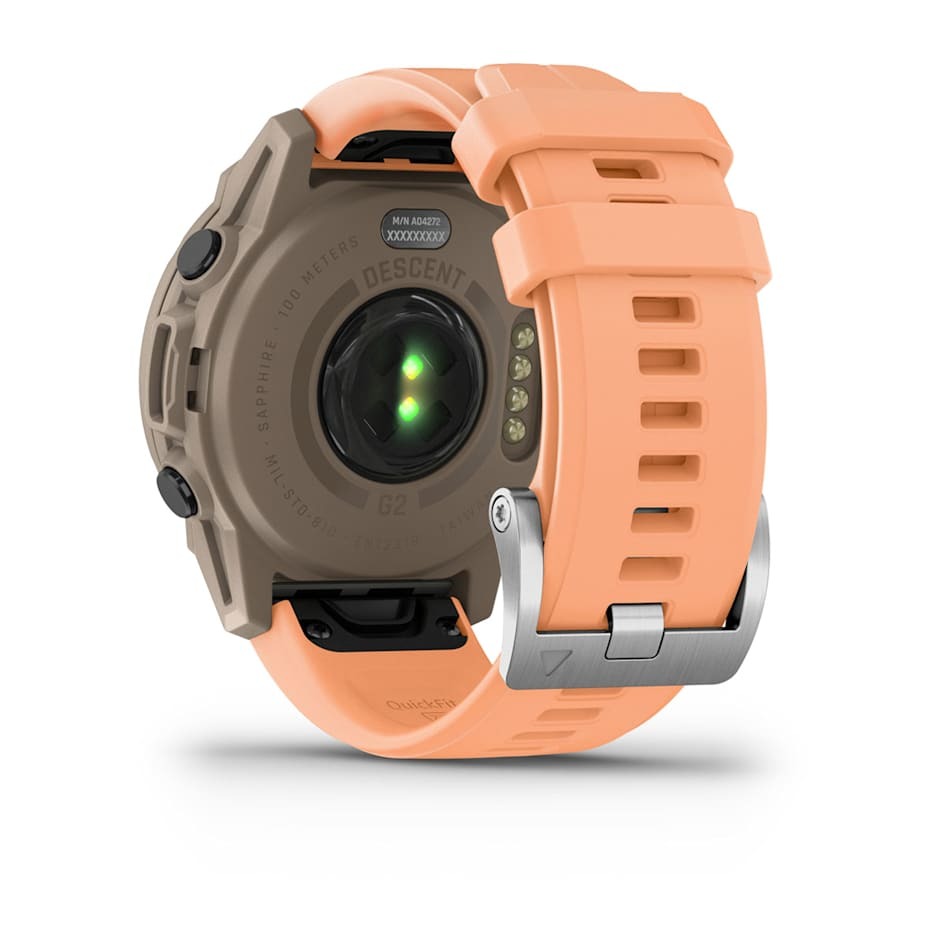умные часы watch garmin descent g2, paloma with shell pink silicone 010-02986-01 умные часы watch garmin descent g2, paloma with shell pink silicone 010-02986-01