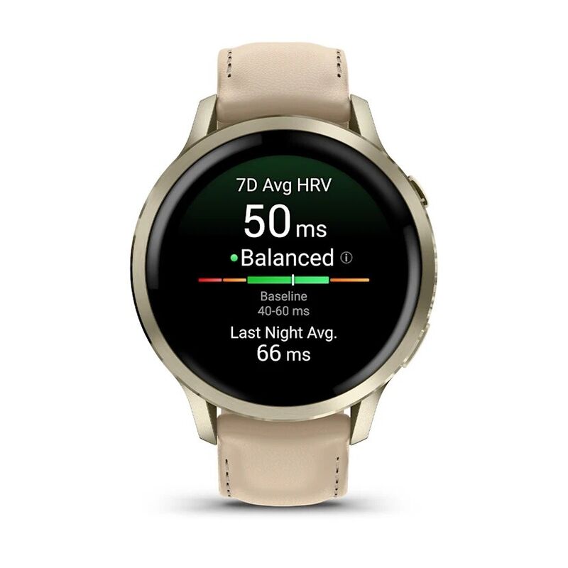 умные часы watch garmin venu 4 41 mm lunar gold leather 010-03013-00 умные часы watch garmin venu 4 41 mm lunar gold leather 010-03013-00