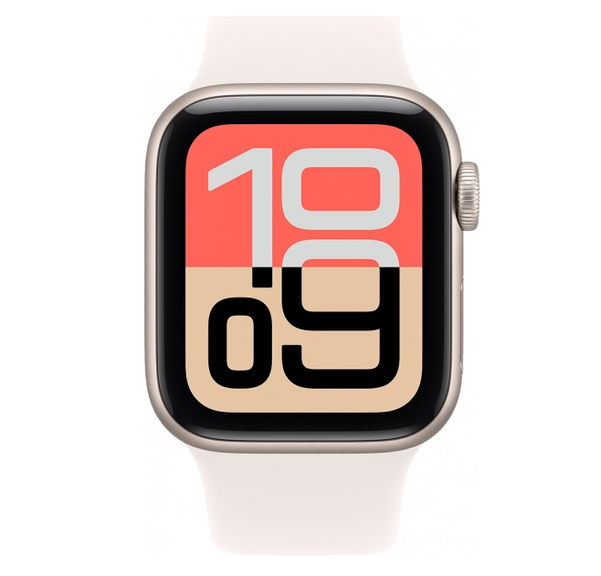 умные часы apple watch se 3 44mm (2025) starlight aluminum case with sport band starlight s/m умные часы apple watch se 3 44mm (2025) starlight aluminum case with sport band starlight s/m