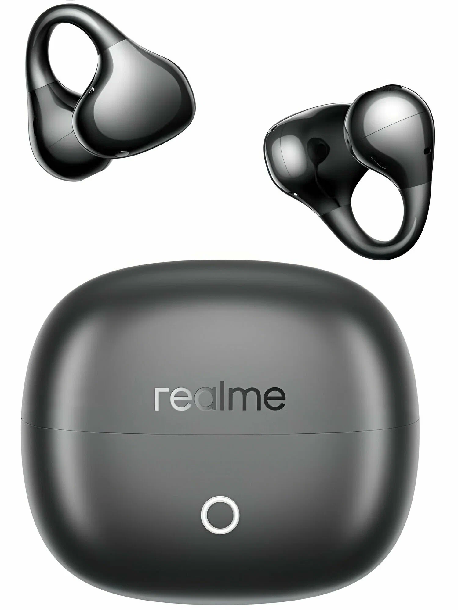 беспроводные наушники realme buds clip titanium black беспроводные наушники realme buds clip titanium black