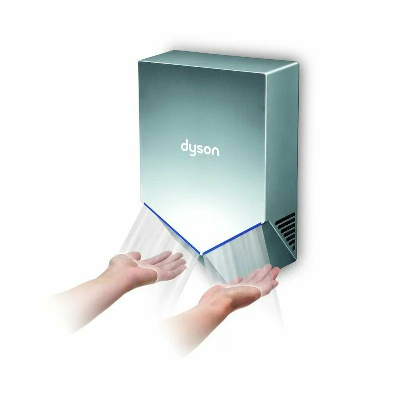 электрическая сушилка для рук dyson airblade hu02 nickel электрическая сушилка для рук dyson airblade hu02 nickel