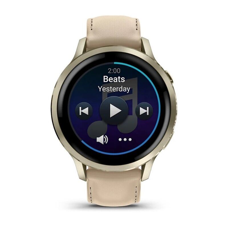 умные часы watch garmin venu 4 41 mm lunar gold leather 010-03013-00 умные часы watch garmin venu 4 41 mm lunar gold leather 010-03013-00