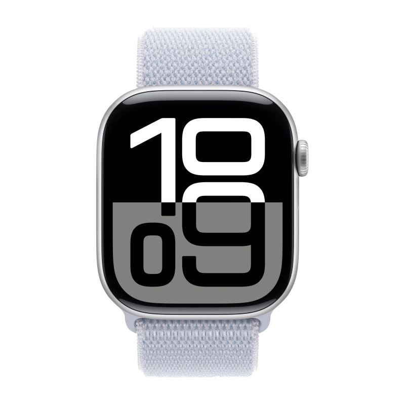 умные часы apple watch s10 42 mm silver blue cloud sport loop умные часы apple watch s10 42 mm silver blue cloud sport loop