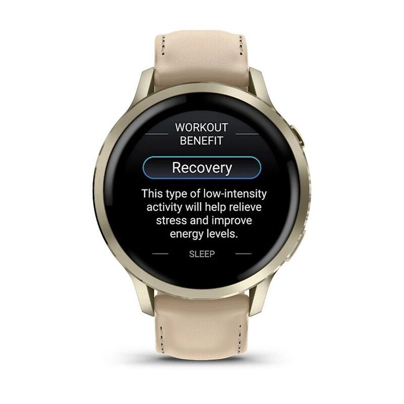 умные часы watch garmin venu 4 41 mm lunar gold leather 010-03013-00 умные часы watch garmin venu 4 41 mm lunar gold leather 010-03013-00