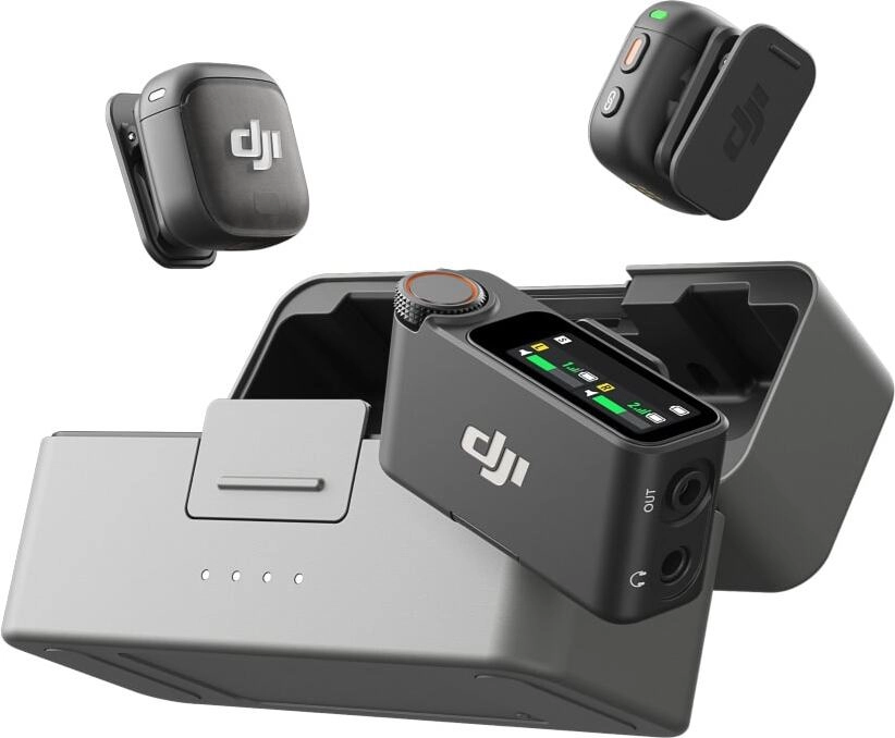 беспроводной микрофон dji mic 3 (2 tx + 1 rx + charging case) беспроводной микрофон dji mic 3 (2 tx + 1 rx + charging case)