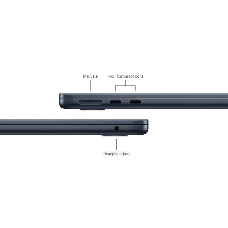 ноутбук apple macbook air 13 (m3, 24/512 гб ssd) midnight (mc8q4) ноутбук apple macbook air 13 (m3, 24/512 гб ssd) midnight (mc8q4)