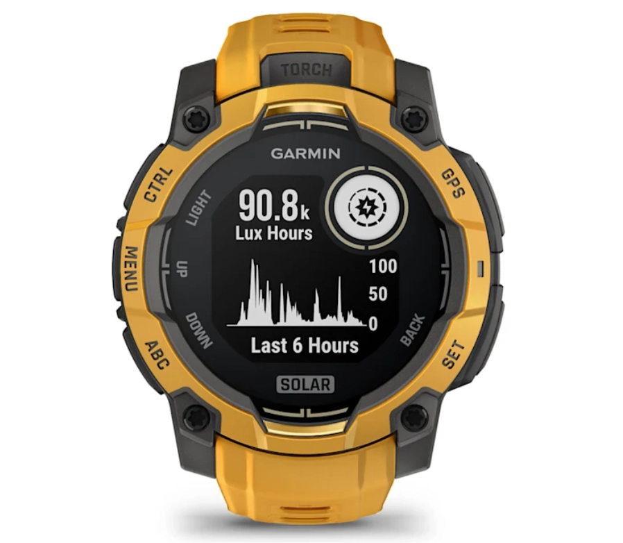умные часы watch garmin instinct 3 45 solar sunburst with sunburst/gray band 010-02934-02 умные часы watch garmin instinct 3 45 solar sunburst with sunburst/gray band 010-02934-02