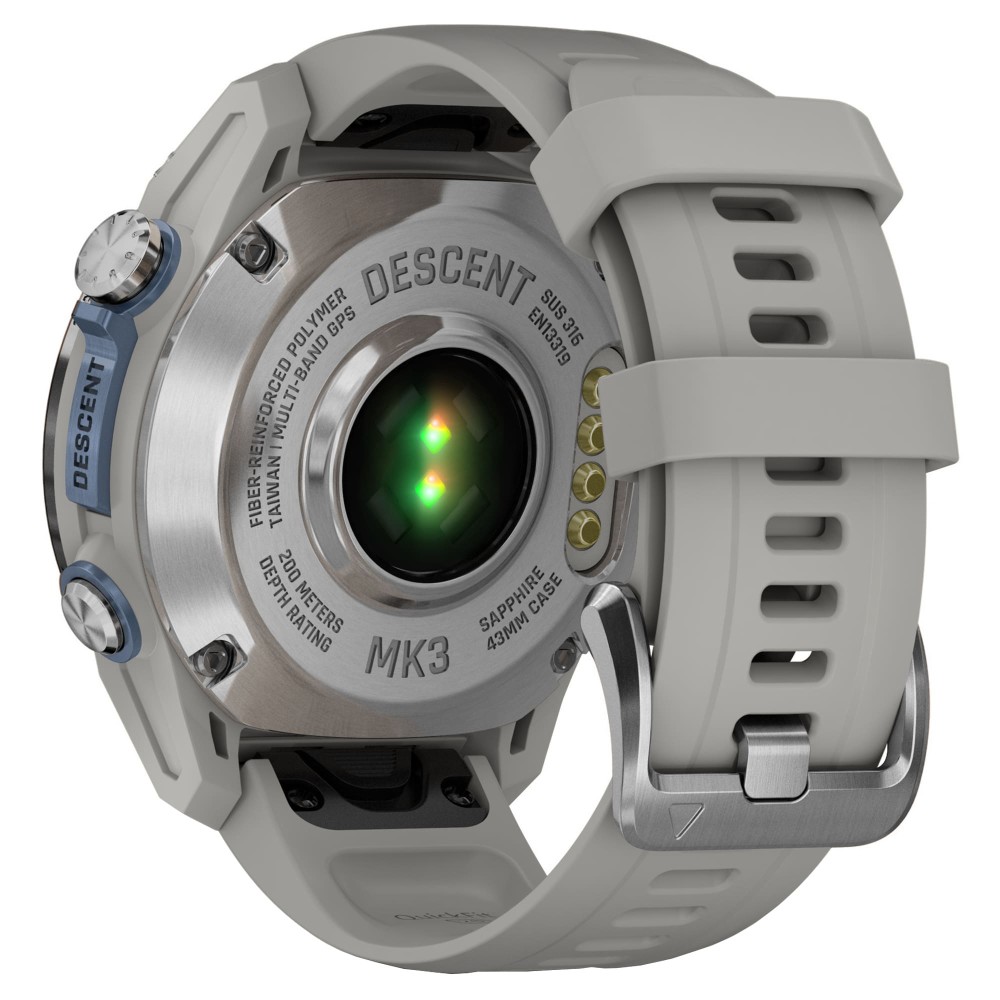 умные часы watch garmin descent mk3i 43 stainless steel with fog gray silicone умные часы watch garmin descent mk3i 43 stainless steel with fog gray silicone