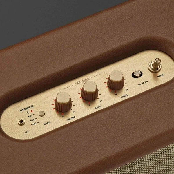 портативная акустика marshall woburn iii brown 