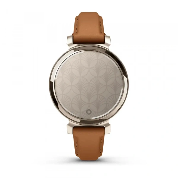 умные часы garmin lily 2 classic cream gold tan leather band 010-02839-02