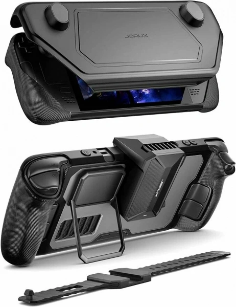комплект аксессуаров modcase with cooler kit for steam deck