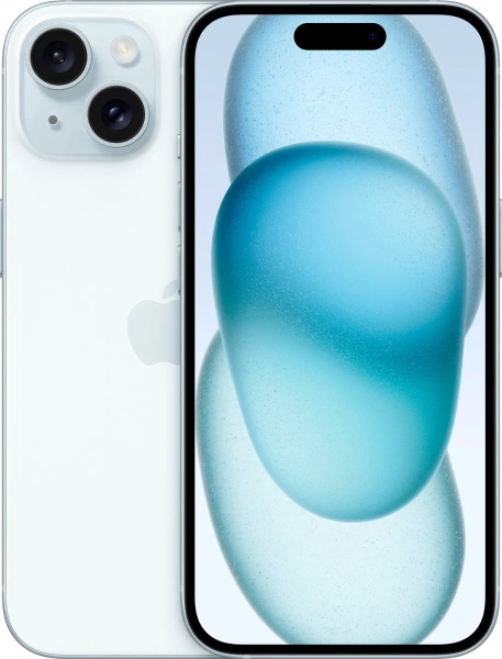 Смартфон Apple iPhone 15 512 ГБ, Blue (nano-SIM + eSIM)