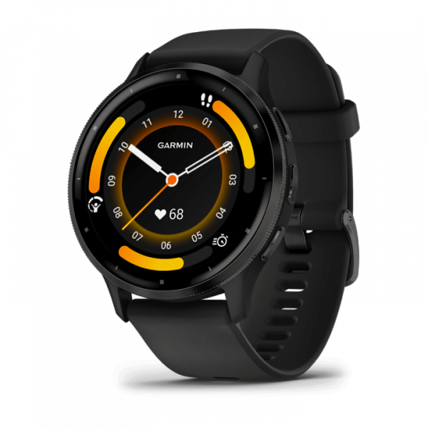 Умные часы Watch Garmin Venu 3 Stainless Steel Bezel with Black Case 010-02784-01