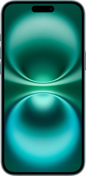 смартфон apple iphone 16 128 гб, teal (nano-sim + esim)