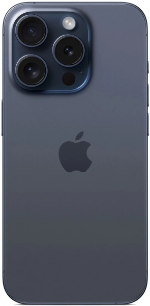 смартфон apple iphone 15 pro max 256 гб, blue titanium  (nano-sim + nano-sim)