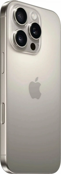 смартфон apple iphone 16 pro max 256 гб, natural titanium (nano-sim + nano-sim)