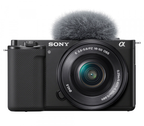sony vlogcam zv-e10l 16-50 mm kit black