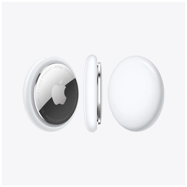 трекер apple airtag gen 2 (2026) белый/серебристый, 4 шт.