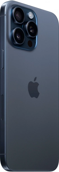 смартфон apple iphone 15 pro max 256 гб, blue titanium  (nano-sim + nano-sim)