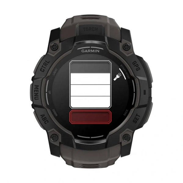 умные часы watch garmin instinct 3 45 45 solar black with black silicone