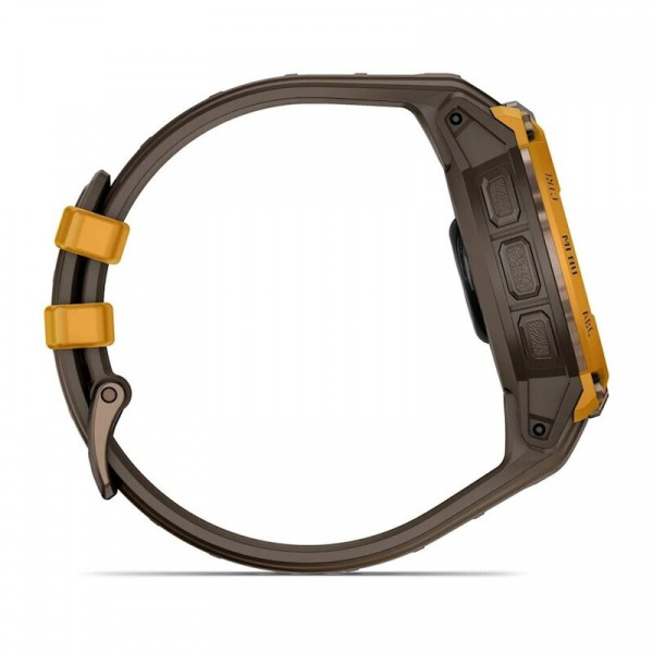 умные часы watch garmin instinct crossover amoled bronze sunburst cocoa 010-03398-01