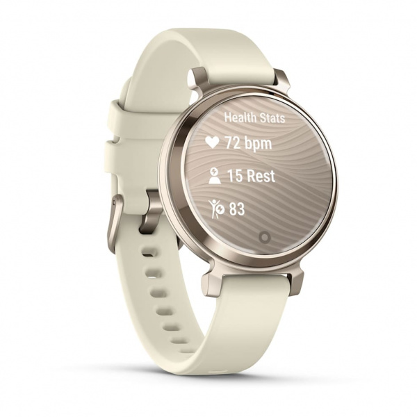 умные часы garmin lily 2 cream gold/coconut silicone band 010-02839-00