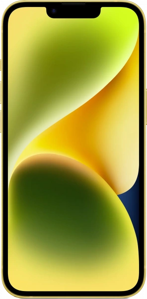 смартфон iphone 14 128 гб yellow (nano-sim + esim)